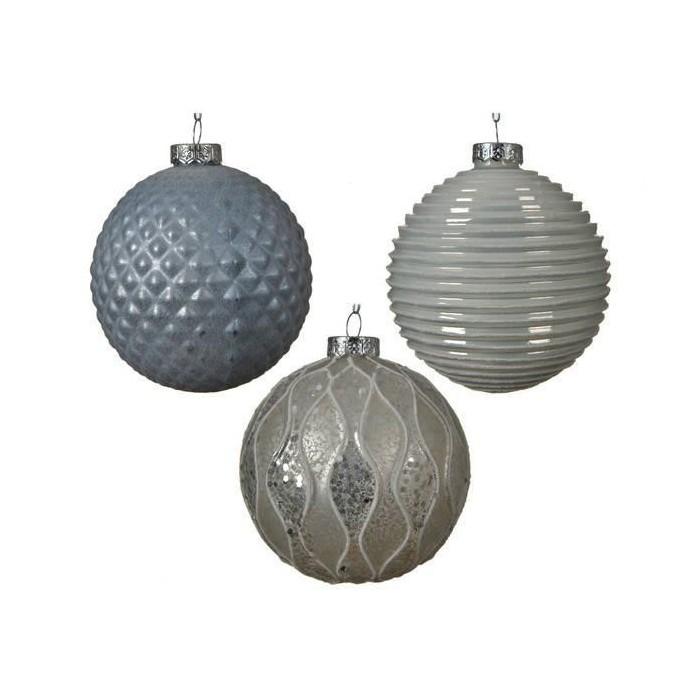 SFERA VETRO BIANCO 3 ASS